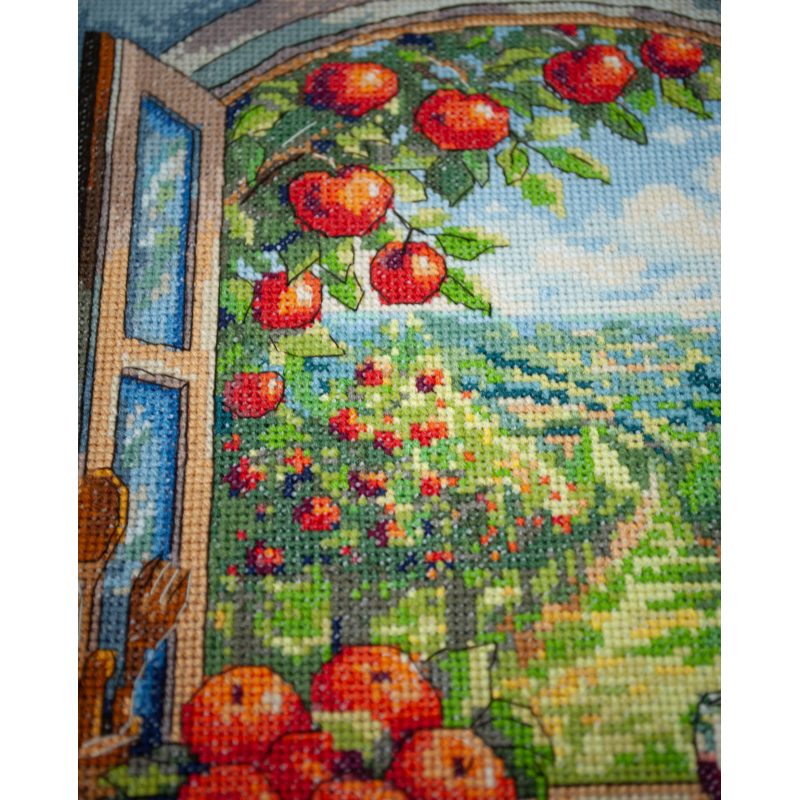 Cross-stitch kits In the Apple Paradise