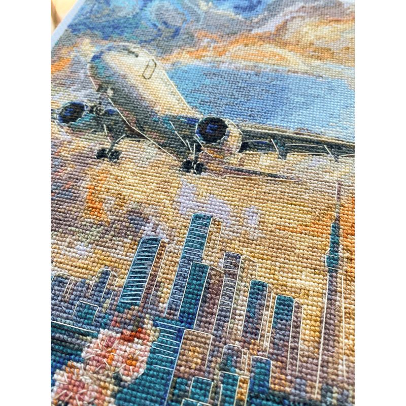 Cross-stitch kits Above the sky