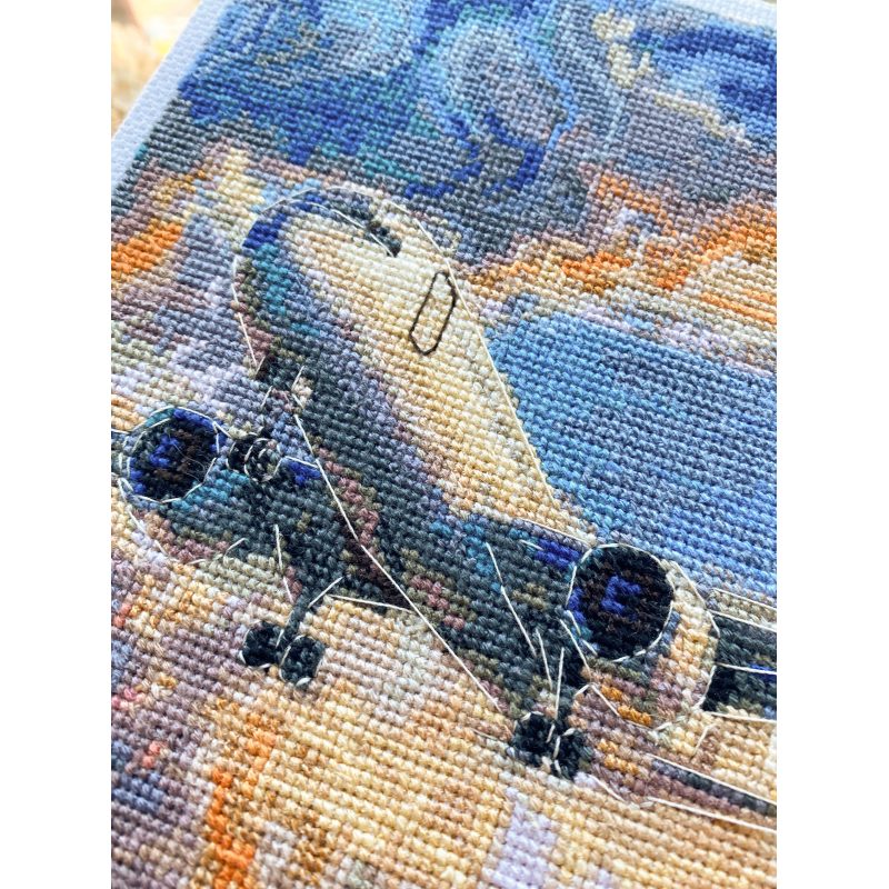 Cross-stitch kits Above the sky