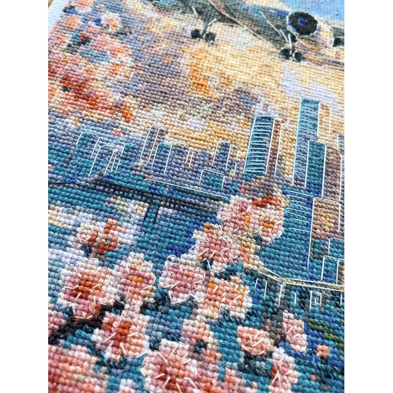 Cross-stitch kits Above the sky