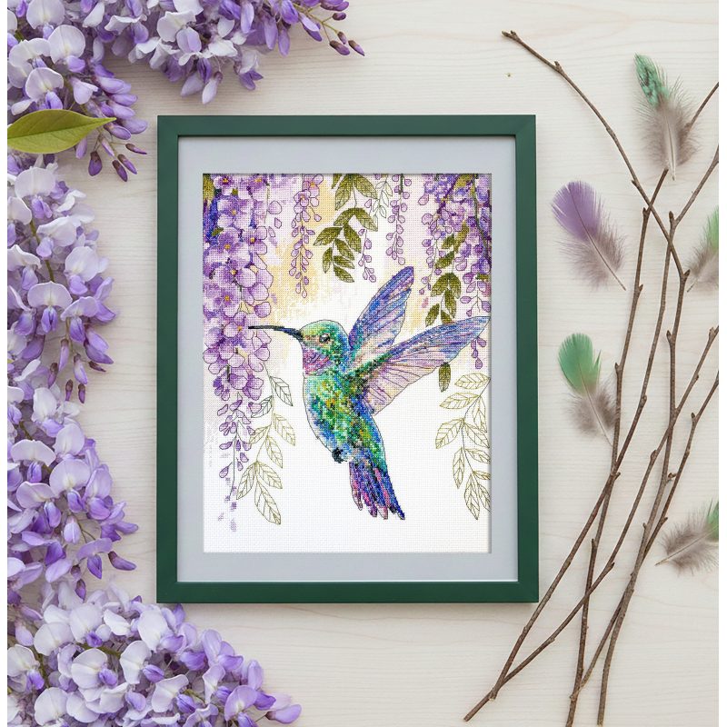 Cross-stitch kits The flight of the hummingbird