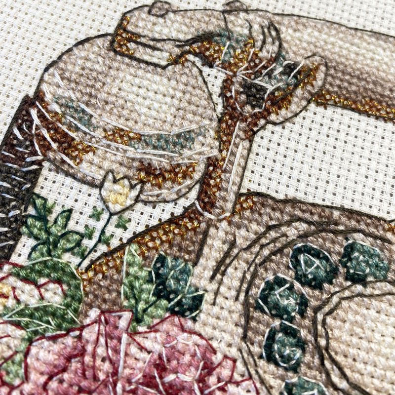 Cross-stitch kits Waiting for Your Call