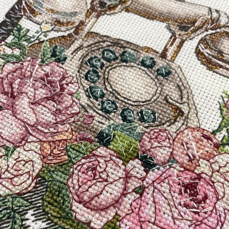 Cross-stitch kits Waiting for Your Call