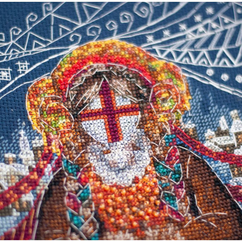 Cross-stitch kits Winter motanka doll