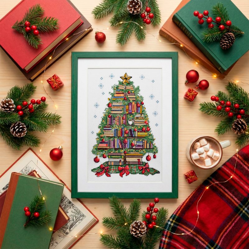 Cross-stitch kits Reader's Christmas tree