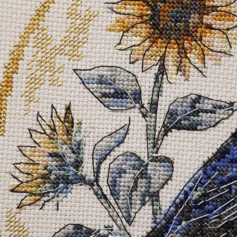 Cross-stitch kits The melody of swallows