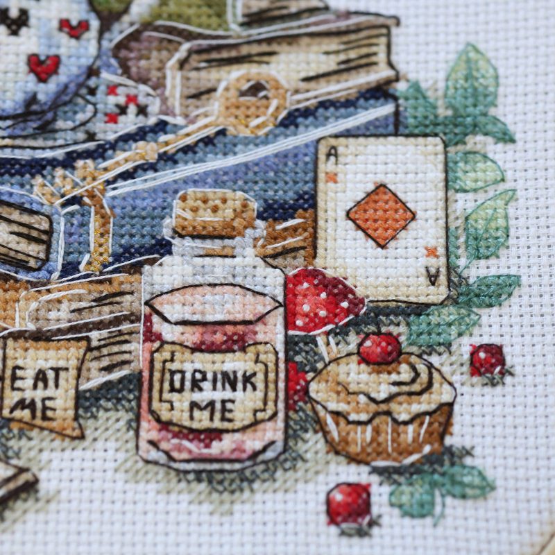 Cross-stitch kits The mad tea party