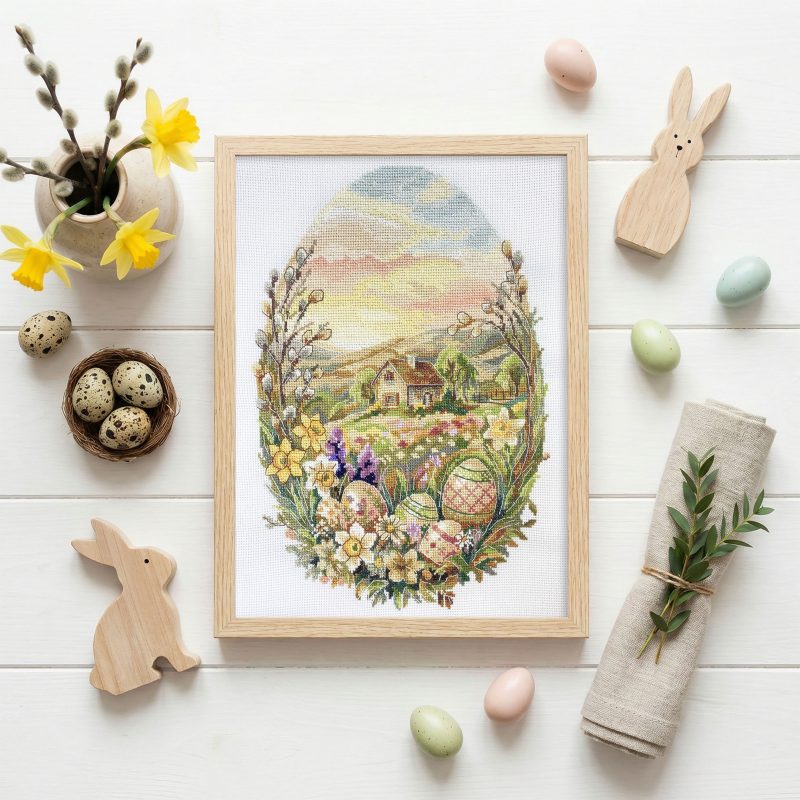 Cross-stitch kits The Easter Miracle