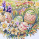 Cross-stitch kits The Easter Miracle