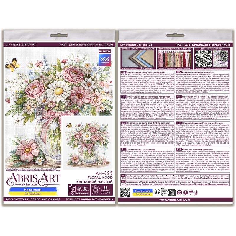 Cross-stitch kits Floral mood