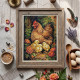 Cross-stitch kits Hen in the Yard