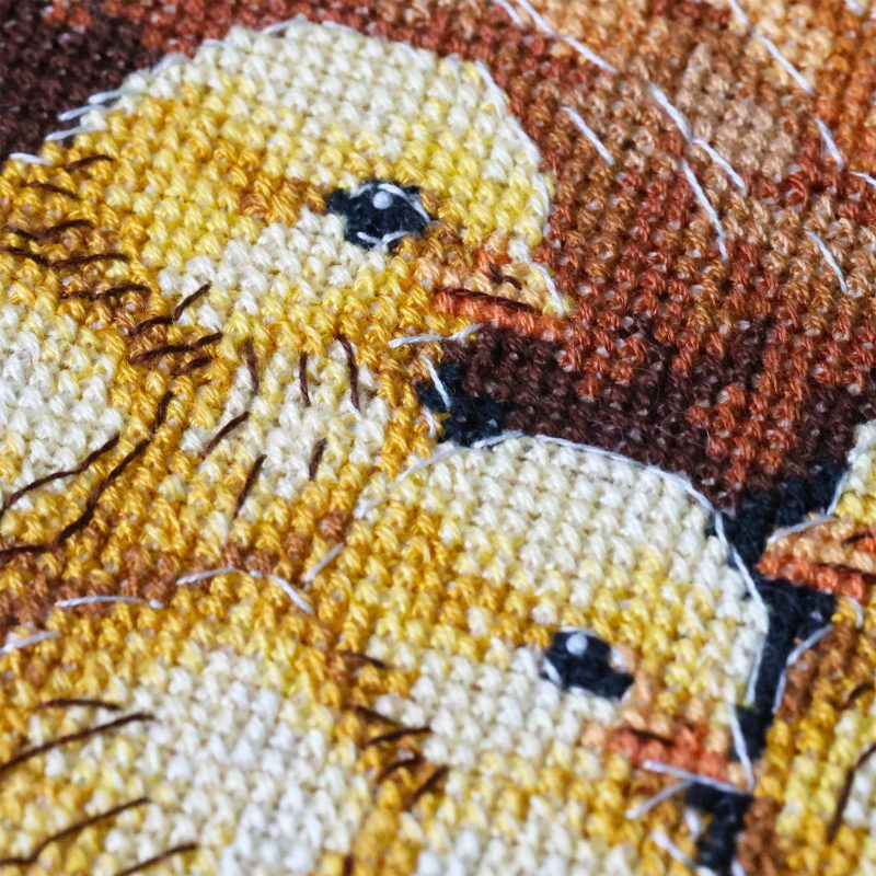 Cross-stitch kits Hen in the Yard