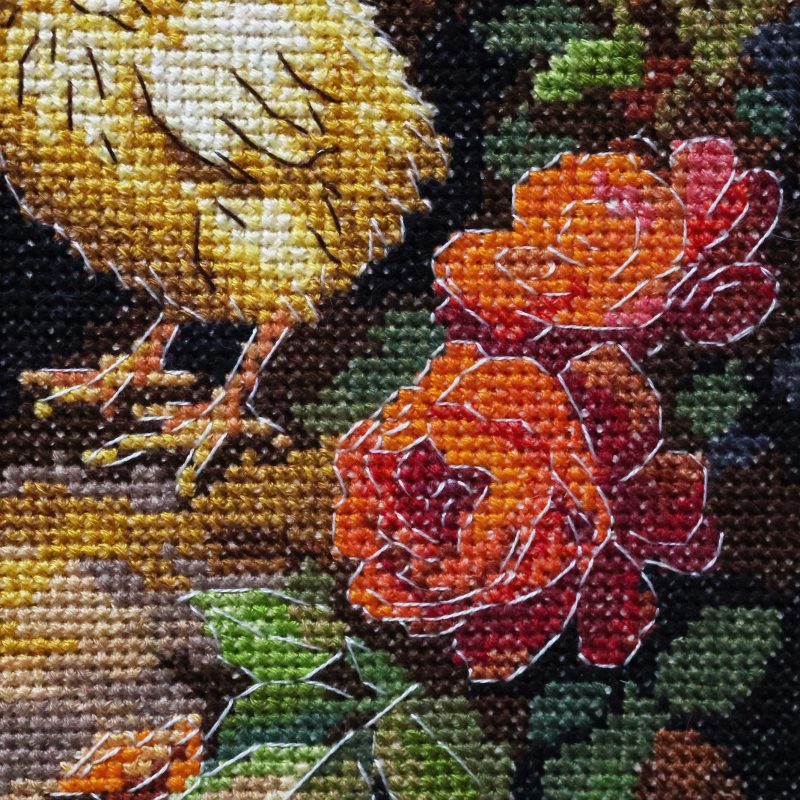 Cross-stitch kits Hen in the Yard