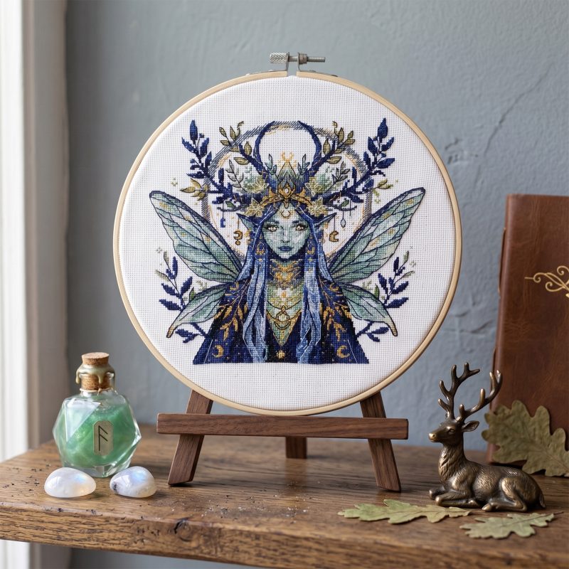 Cross-stitch kits Elf of the Starry Forest