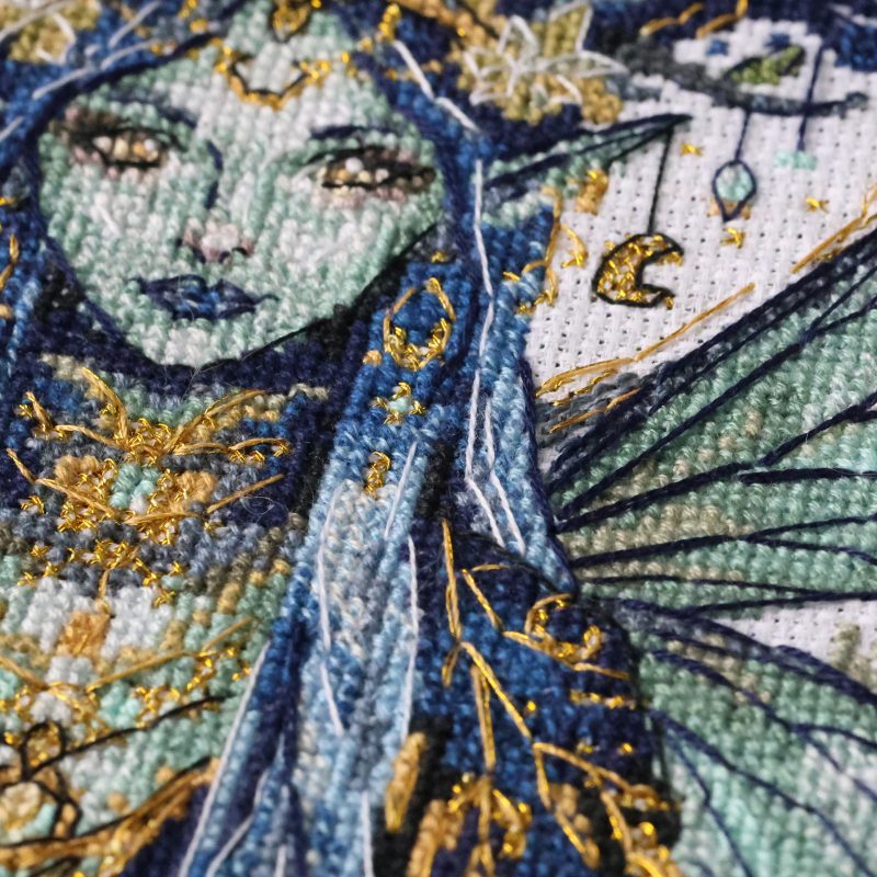 Cross-stitch kits Elf of the Starry Forest