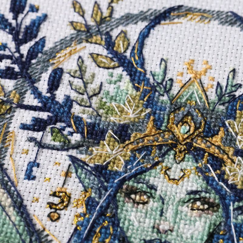 Cross-stitch kits Elf of the Starry Forest