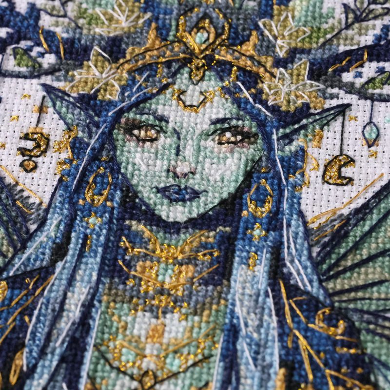 Cross-stitch kits Elf of the Starry Forest