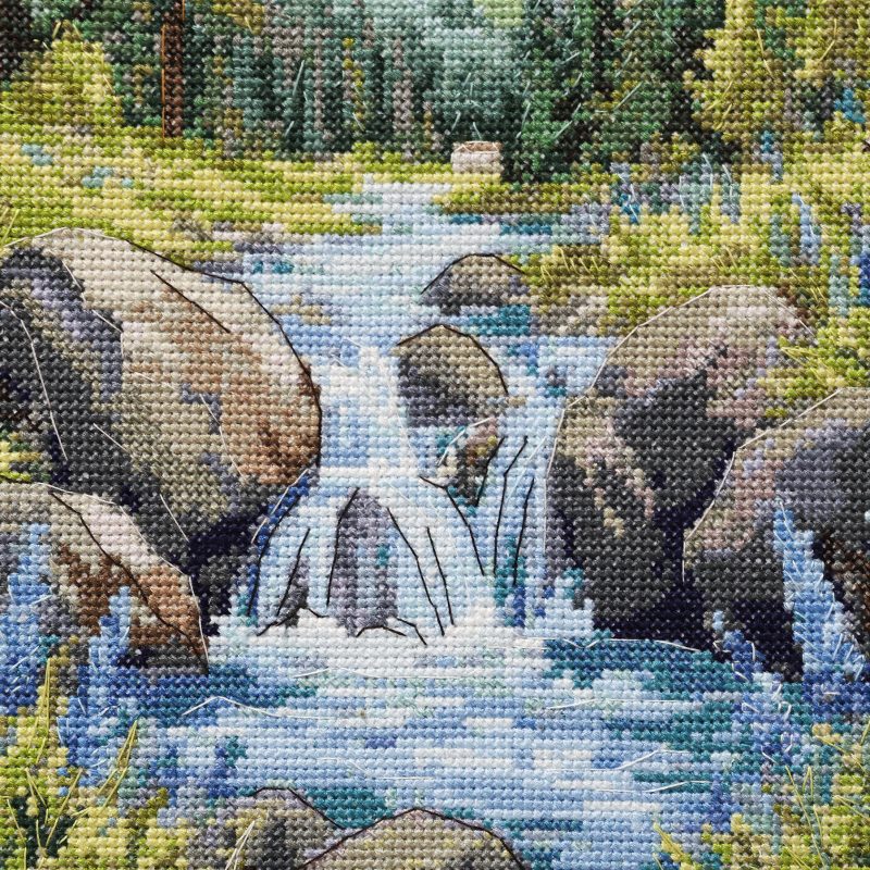 Cross-stitch kits Faraway mountains