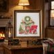 Cross-stitch kits Cozy Winter