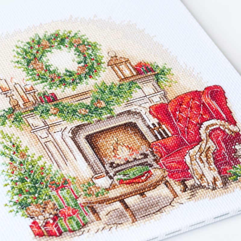 Cross-stitch kits Cozy Winter