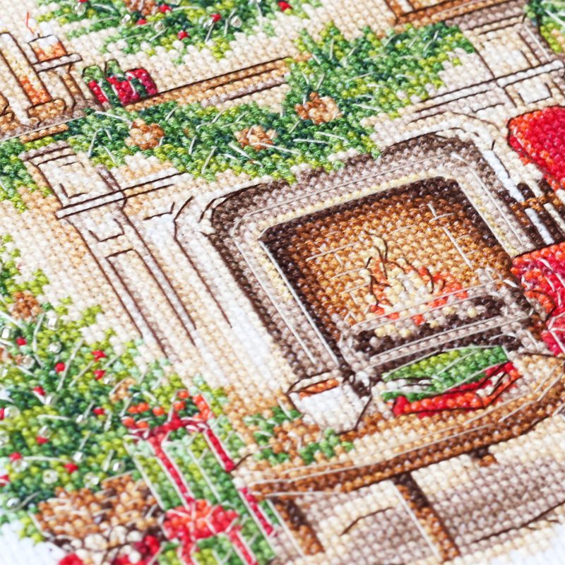 Cross-stitch kits Cozy Winter