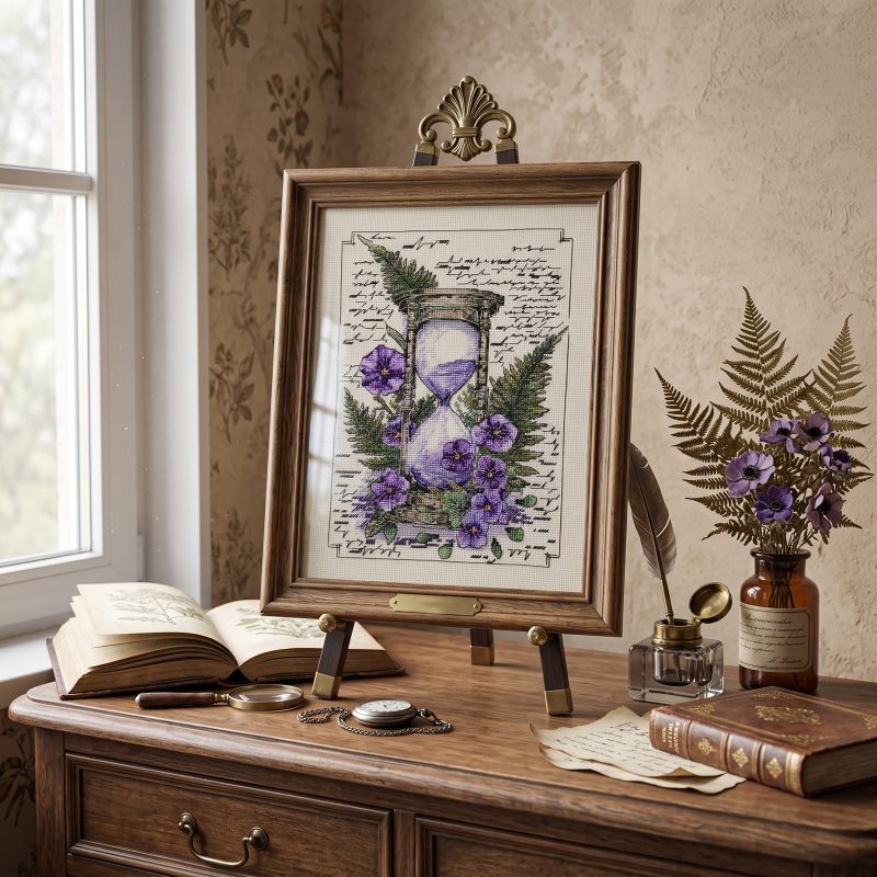 Cross Stitch Kit "Time's Flow"
