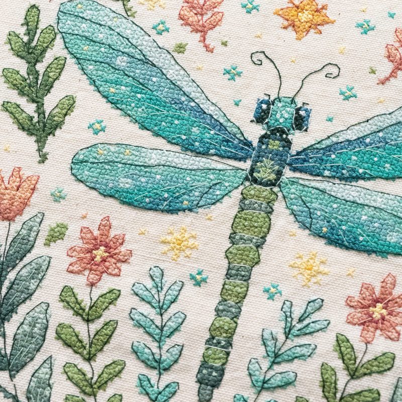 Cross-stitch kits Summer's doorstep