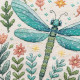 Cross-stitch kits Summer's doorstep