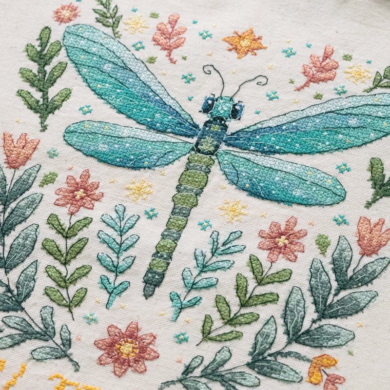 Cross-stitch kits Summer's doorstep