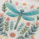 Cross-stitch kits Summer's doorstep