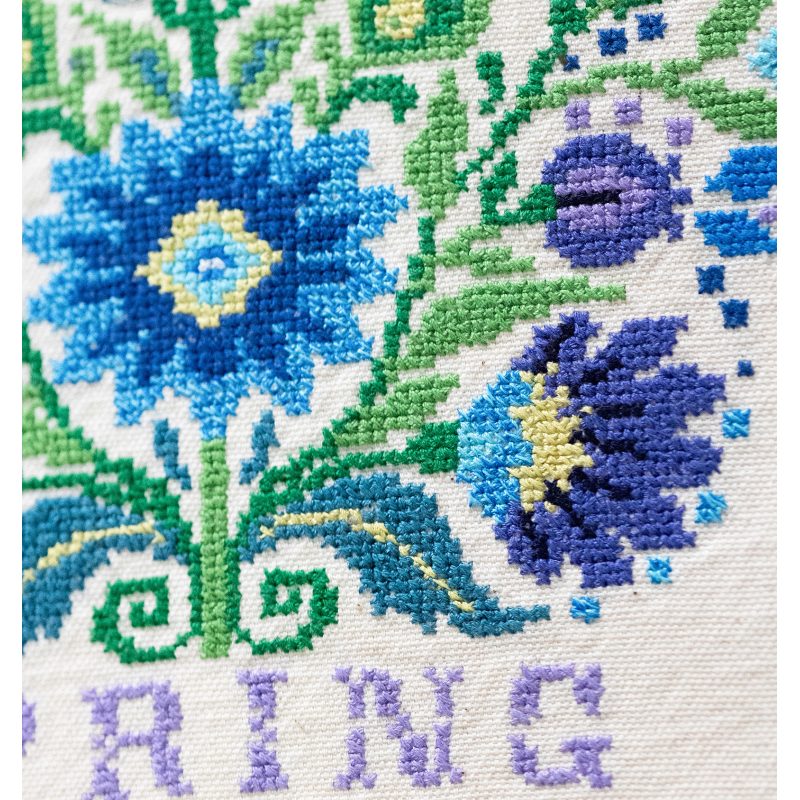 Cross-stitch kits Spring has arrived