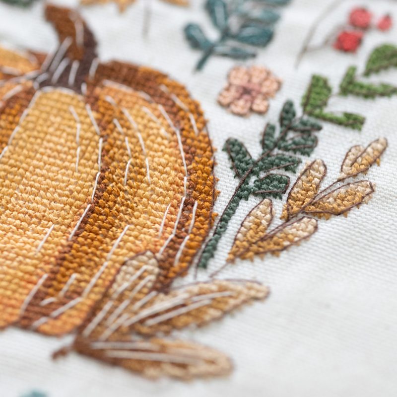 Cross-stitch kits Autumn's here