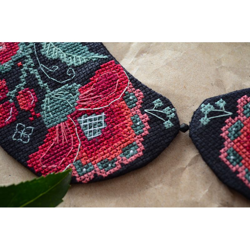 Cross-stitch kits Collar "Ethno-motive"