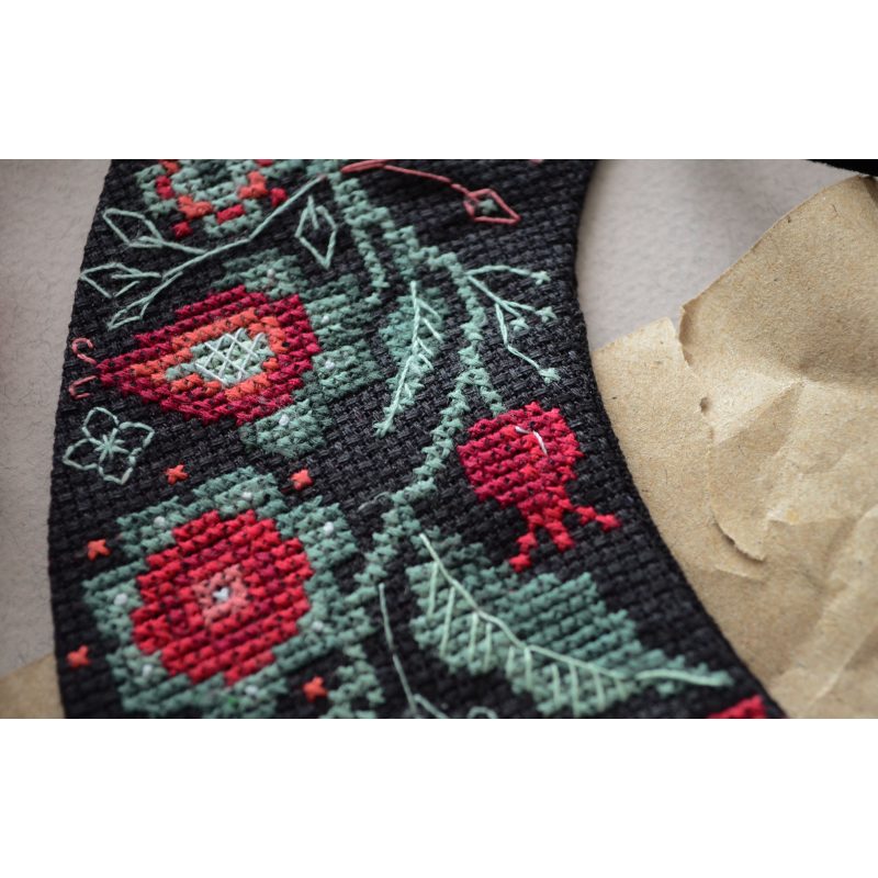 Cross-stitch kits Collar "Ethno-motive"