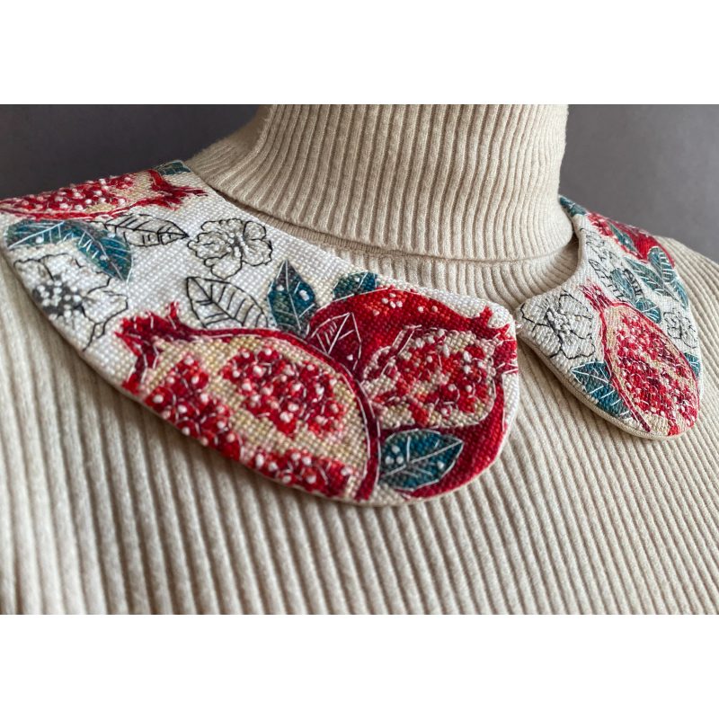Cross-stitch kits Collar "Pomegranate Temptation"