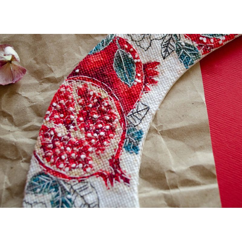 Cross-stitch kits Collar "Pomegranate Temptation"