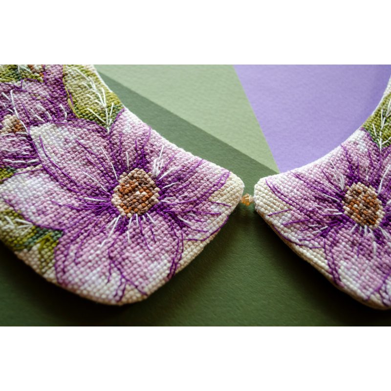 Cross-stitch kits Collar "Exquisite Inspiration"