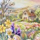 Cross-stitch kits Rushnyk «Blooming Easter Egg»