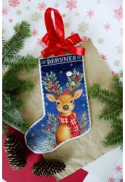 DIY Cross-stitch boot kit Santa’s Helper