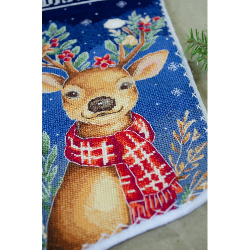 DIY Cross-stitch boot kit Santa’s Helper