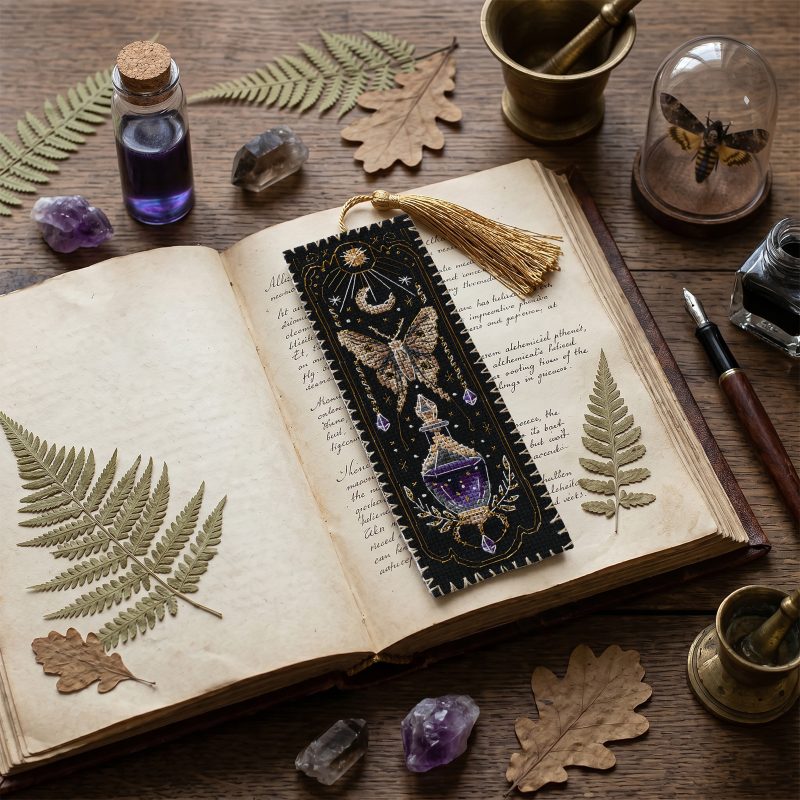 Cross-stitch kits Bookmark "Mystic elixir"