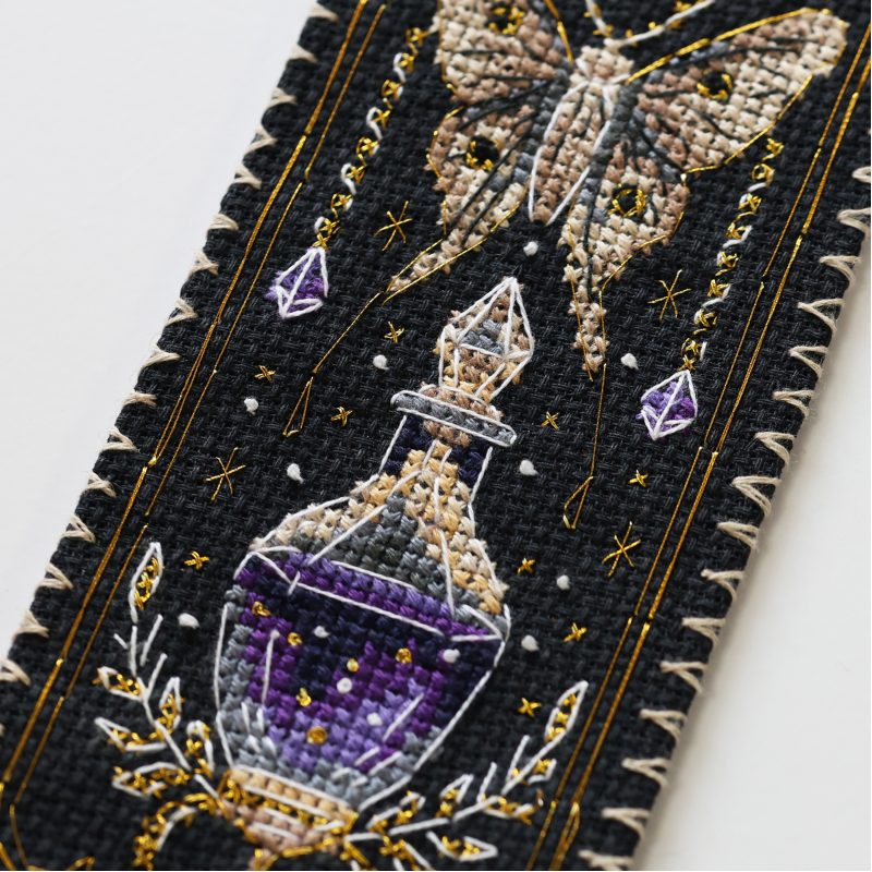 Cross-stitch kits Bookmark "Mystic elixir"