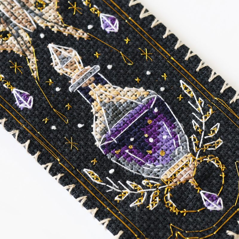 Cross-stitch kits Bookmark "Mystic elixir"