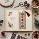 Cross-stitch kits Bookmark "Floral talisman"