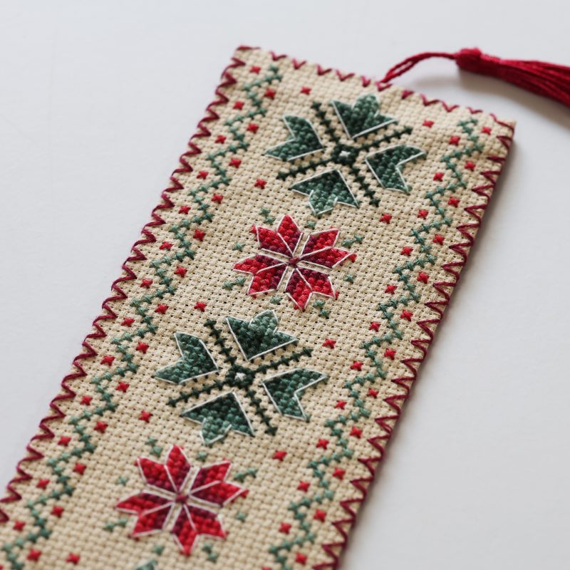 Cross-stitch kits Bookmark "Floral talisman"