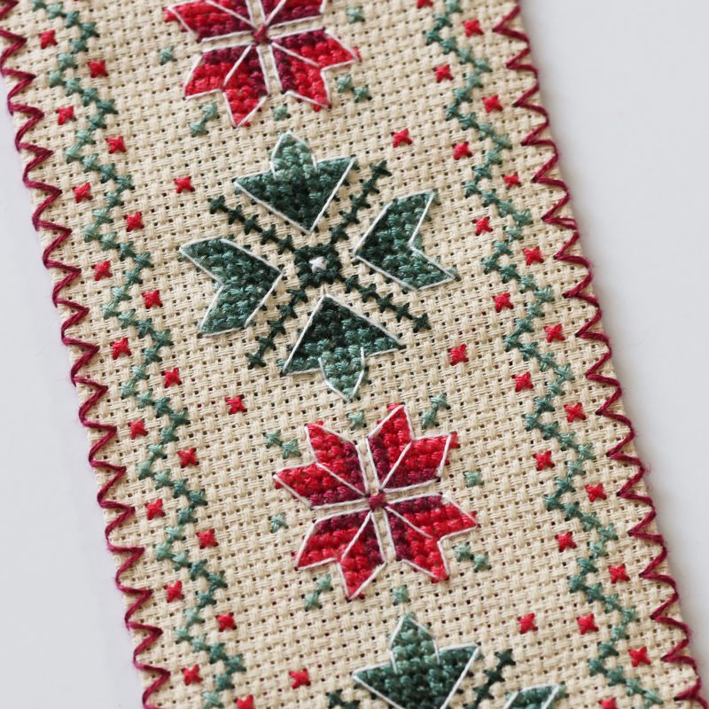 Cross-stitch kits Bookmark "Floral talisman"