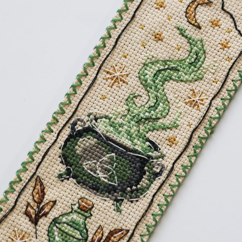 Cross-stitch kits Bookmark "Power of three"