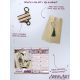 Cross-stitch kits Bookmark "Power of three"