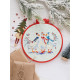 Cross-stitch kits Three cute geese