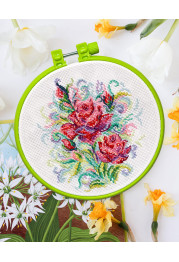 Cross-stitch kits Spring roses